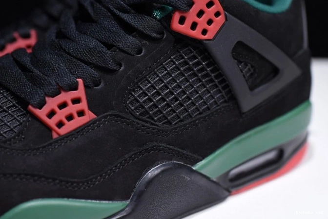 Black NRG Gorge Red GUCC AQ3816-063 Green-Varsity Jordan Air 4 0808